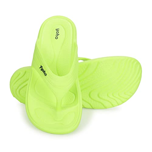 Image of YOHO Drizzle Soft Slippers for Women, Mild Acupressure, Lightweight, Anti Skid & Slip, Diabetic Footwear for Woman, Home Wear Bathroom Chappal for ladies | Waterproof Monsoon & Rainy Footwear