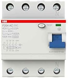 ABB F204 Ac-80/0,03 80A 4 Pole Rccb, 2Csf204005R1800