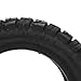 Drfeify 11in Tubeless Electric Scooter Tire, 90/65-6.5 Thickened and Widened Rubber Vacuum Road Tire for Superior Performance
