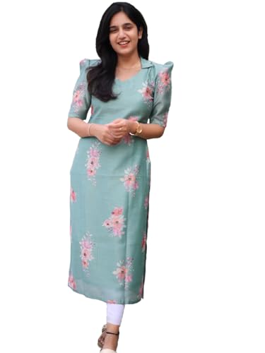 Image of Sun Fashion And Lifestyle Women's Chanderi Stitched Printed Kurti