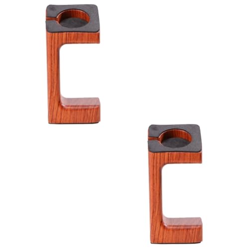 OSALADI 2pcs Smart Watch Charging Mount Smart Watch Charging Smart Charging Station Charging Bracelet Charging Dock Charging Holder Phone Stand Single Use Bamboo