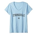 Photo Gallery donna strongsville ohio vintage maglietta con collo a v Photo Gallery donna strongsville ohio vintage maglietta con collo a v