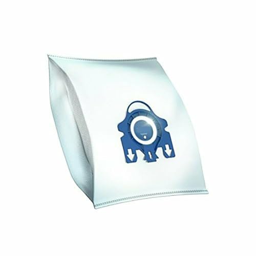 Image of Miele Original GN AirClean 3D Efficiency Vacuum Cleaner Bags for Miele Classic C1, Complete C2 /C3, and S2 /S5 /S8 Vacuum Cleaners, Pack of 4 Dust Bags and 2 Filters - 10123210
