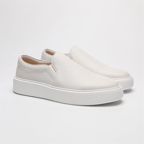 Loafers for Men - Genuine Leather Slip-On Loafers with Cloud Comfort | Cushioned Dress Shoes for All-Day Wear2