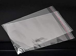 Plastic Transparent Clear bags, Self Adhesive Resealable BOPP Plastic Pouch Bags for Packing Jewellery, Pack of 200 (3X4 Inch 7.5x 10 cm)