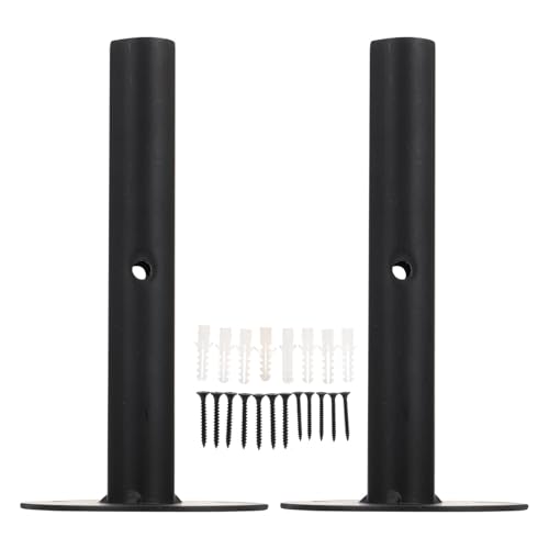 Ipetboom Soportes para Estantes de Hierro 15 CM 2 Piezas Estilo Vintage Resistente al Desgaste para Bricolaje Pared Soporte Triangular para Cocina Baño y Hogar