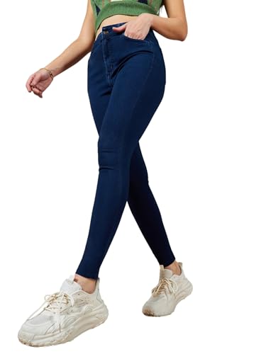 Image of Dolce Crudo Distressed High Rise Skinny Jeans for Women