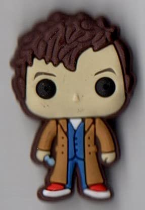 DW Television Series 10th Doctor/David Tenant Figure Bendables Rubber Pin JB