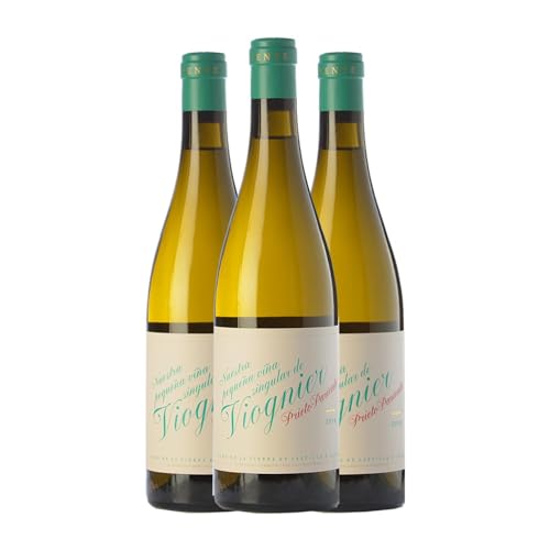 Prieto Pariente Viognier Vino de la Tierra de Castilla y León Crianza 75 cl Vino blanco (Caja de 3 Botellas de 75 cl)