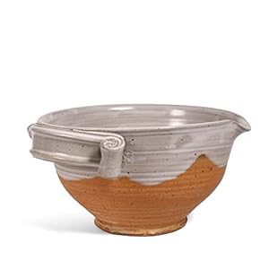 2-Quart Mixing Bowl, Handmade American Pottery, Butternut