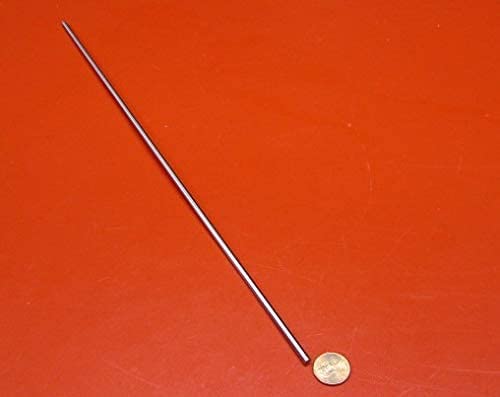 1055 Carbon Steel Hardened Shaft 4mm Diameter x 400mm Long 2 pcs
