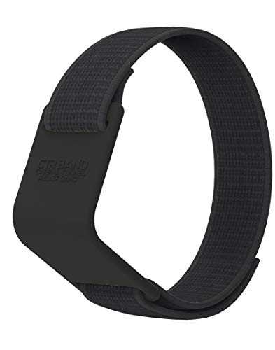 Carpal Tunnel Wrist Support Brace - Fashionable Wrist Brace That Supports Your Wrist for Carpel Tunnel Syndrome Relief - for Night and Everyday Use with a Black Adjustable Wristband (Black)