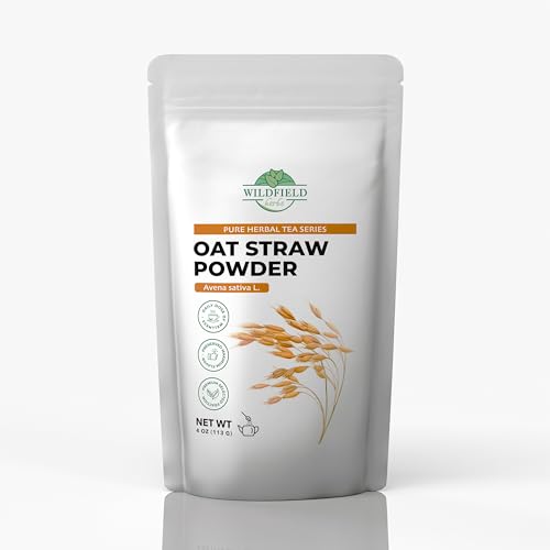 Image of 4 oz. Oatstraw Powder Oat Straw Powder (Avena Sativa L.) - 113g Oat Straw Paja De Avena