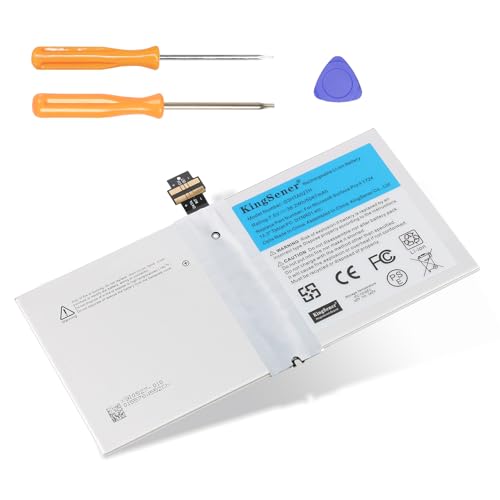 KingSener G3HTA027H DYNR01 Laptop Battery Replacement for Microsoft Surface Pro 4 1724 12.3 inch Tablet Notebook G3HTA026H 7.5V 38.2Wh 5087mAh