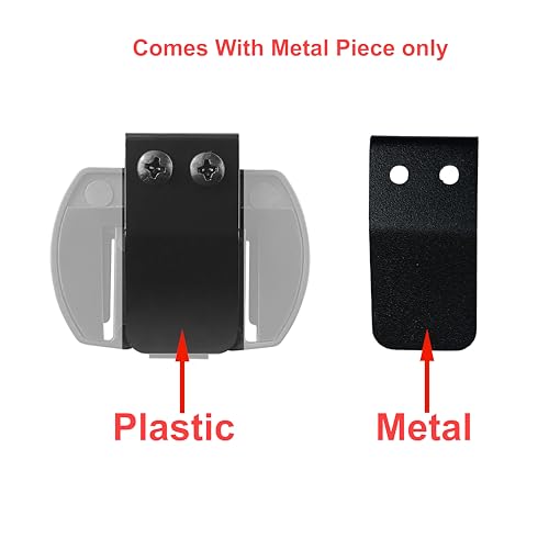 Image of L3 MODZ V6 Motorcycle Bluetooth Intercom Headset - Metal Mounting Bracket for Helmet