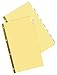 Avery 11116 Insertable Standard Tab Dividers, 8-Tab, Legal,Buff