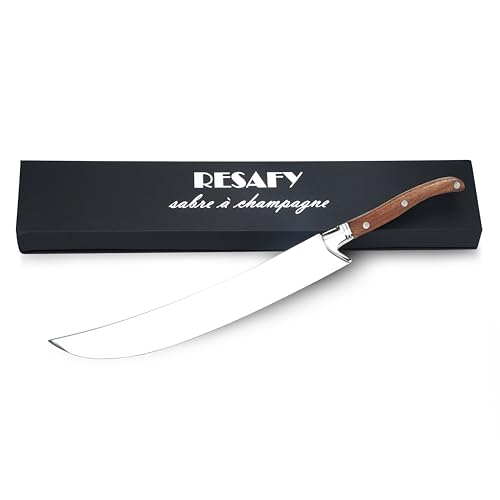 Resafy Champagne Saber With Gift Box Champagne Sparkling Wine Knife Champagne Sword Champagne Opener