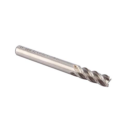 Image of Carbide Nose End Mill, 1Pc 4 Flute EndMill Straight 1 /4 inch Shank Flutes End Mills 1 /4 inch Working Cutter