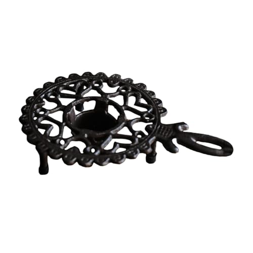 Soporte calentador de teteras estilo A con base para vela individual de cocina 2