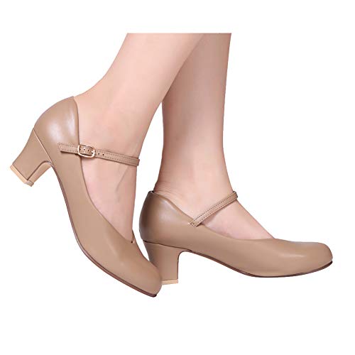 Image of Stelle 2 inch Ankle Strap Character Shoes for Women