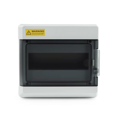 Caja de conexiones impermeables IP65 modelo HS-9 en plástico ABS con capacidad de 4 a 36 vías