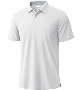 TACVASEN Polo Shirts for Men Short Sleeve Golf Polos Dry Fit Moisture Wicking Collared Shirt Athl...