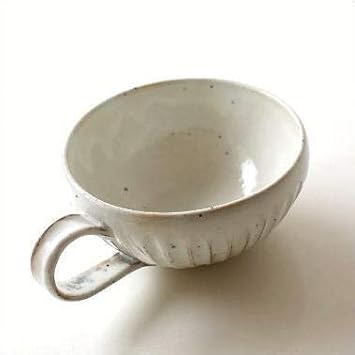 Amazon スープカップ 陶器 おしゃれ 日本製 和食器 スープボウル 粉引削りスープカップ Mkn8594 スープカップ オンライン通販