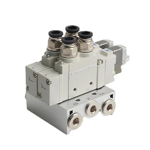 Électrovanne SY7120-4LDZ-02 6mm robuste pour commande de cylindre de précision - 2
