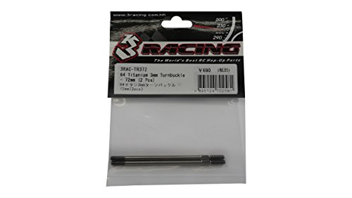 3レーシング 3RAC-TR372 64チタン3mmターンバックル72mm