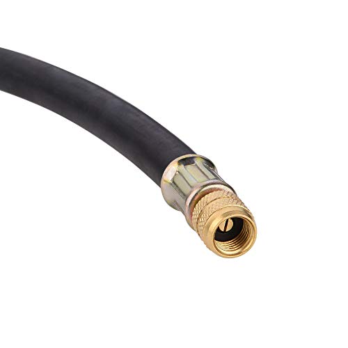 Bcp 4 Pcs 160Mm Flexible Extension Tire Valve Adaptor For Truck Bus #TOP4