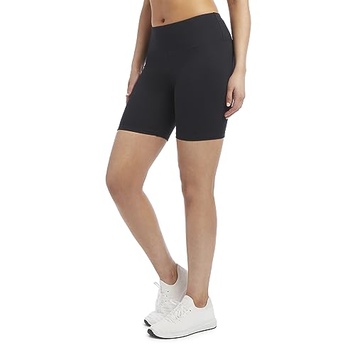 Jockey Women's 2 Pack Performance High Waist 7'' Bike Shorts3