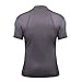 OPYCOS Men's Tactical Military Shirts Leon Cosplay Short Sleeve Slim Fit Athletic Workout Gym Training Shirt Medium