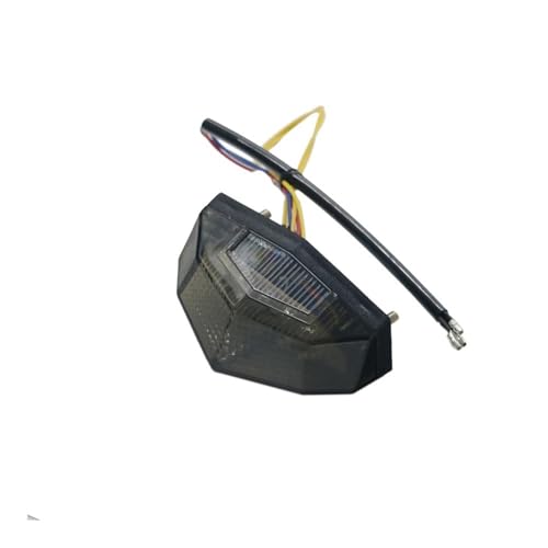 Clignotants moto LED haute luminosité avec feu stop arrière