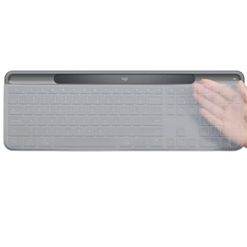 Protector de Teclado Compatible Logitech K980 Silicona miniatura 1