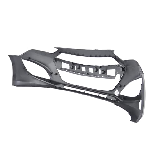 Image of FitParts Compatible with Hyundai Genesis 2013-2015 Front Bumper Cover | Primed, With Fog Light Holes, Coupe, Ready to Paint, OEM 865112M300, HY1000197