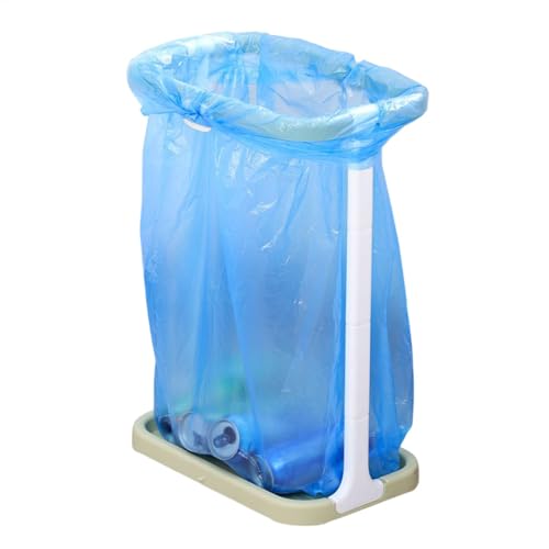 Portasacchetti della spazzatura pieghevole, grande supporto per sacco della spazzatura regolabile, organizzatore di telaio pieghevole, cestino portabiancheria portatile per casa, cestino