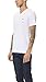 Lacoste mens Discontinued Short Sleeve Jersey Pima Reg Fit V Neck T-shirt fashion t shirts, White, Medium US