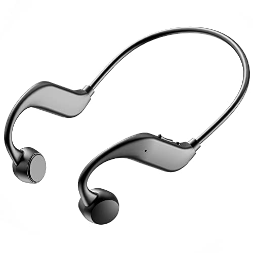 Taanimo Premium Bone Conduction Headphones Open-Ear Sport Headphones — Noise Cancelling Earphones - Built-in Mic Sweat Resistant Earphones Headset