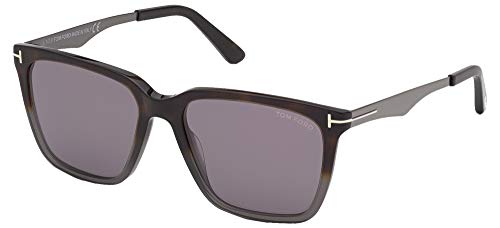 Tom Ford GARRETT FT 0862 Havana Grey Shaded/Smoke 54/17/145 men Sunglasses