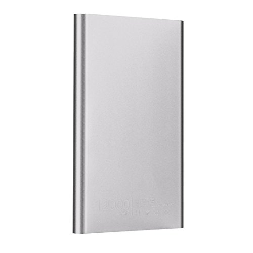 Pole770 ultrafine 12000 mAh USB Portable chargeur de batterie externe Power Bank pour téléphone portable (Gold)