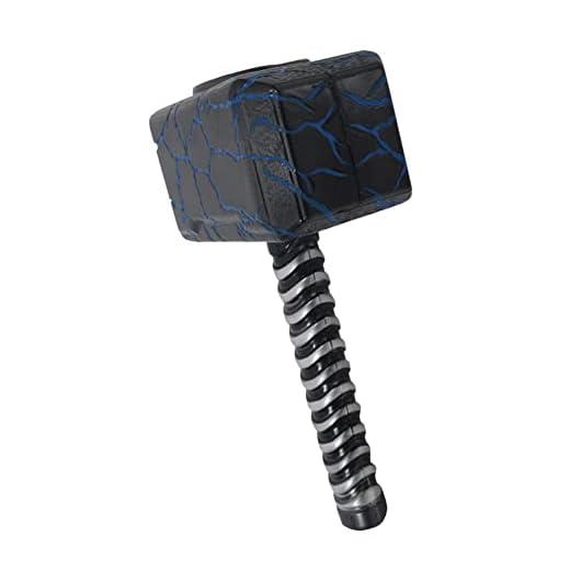 Rubies Martillo Thor Love & Thunder, Mighty Thor Mjolnir para niños y niñas, Oficial Marvel, para completar tu disfraz, carnaval, halloween, navidad y cumpleaños, 301468NS