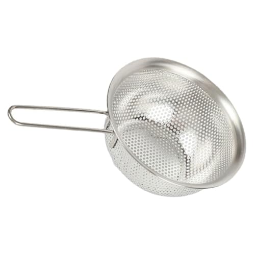 OUNONA Cesta de Drenaje Inoxidable para Colador de Fina de Escurridor Multiusos para Cocina Resistente la Corrosión y de Usar
