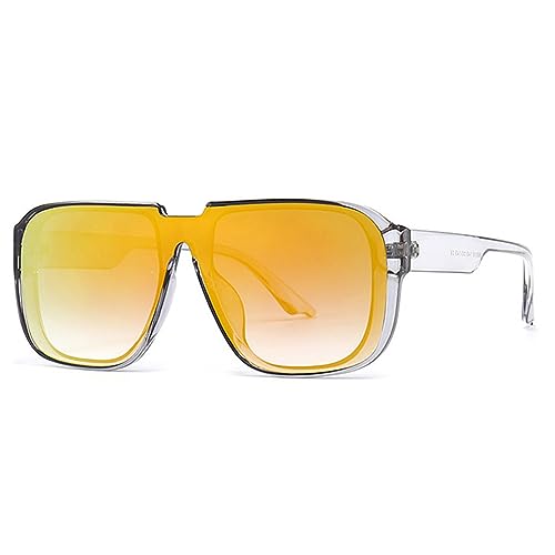 Lunettes de soleil rétro de plage et conduite pour homme look festival dessus plat