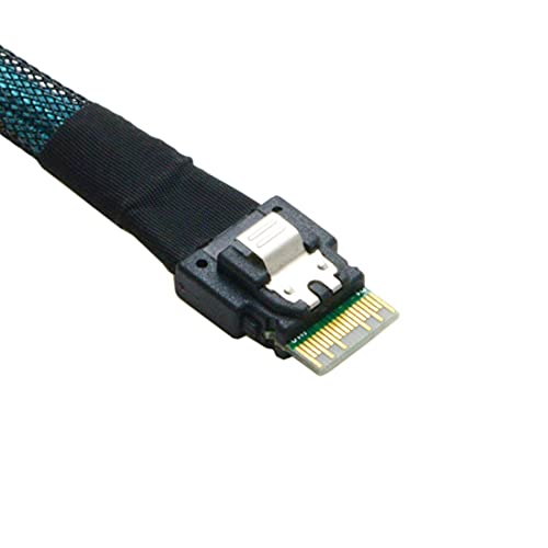 chenyang CY Slim Line SAS 4.0 SFF-8654 a 4 SATA 50 cm miniatura 4