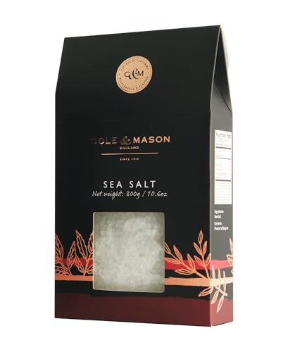 Cole & Mason Premium Sea Salt Refill – 10.6oz Coarse Sea Salt for Salt Mills – Perfect with Vegetables, Seafood & Chocolate – Restaurant Quality – Convenient Carton Packaging for Easy Refilling image 2