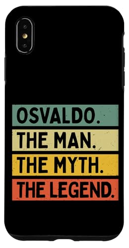 Osvaldo The Man The Myth The Legend �ʔ������� �X�}�z�P�[�X iPhone XS Max �p