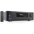 Pyle 5.2-Channel Hi-Fi Bluetooth Stereo Amplifier- 1000 Watt AV Home Speaker Subwoofer Sound Receiver with Radio, USB, RCA, HDMI, Mic In, Wireless Streaming, Supports 4K UHD TV, 3D, Blu-Ray - PT694BT