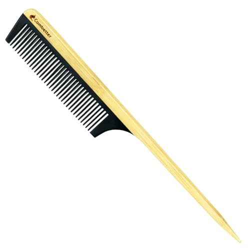 Peine Bamboo Rat Tail para Peinar y Seccionar miniatura 1