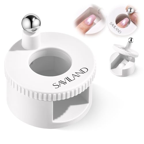 Image of SAVILAND Automatic Cat Eye Magnet for Cat Eye Gel Nail Polish White