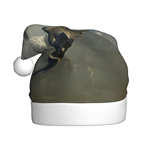 Sombrero de navidad de avión suave y perezoso para patio